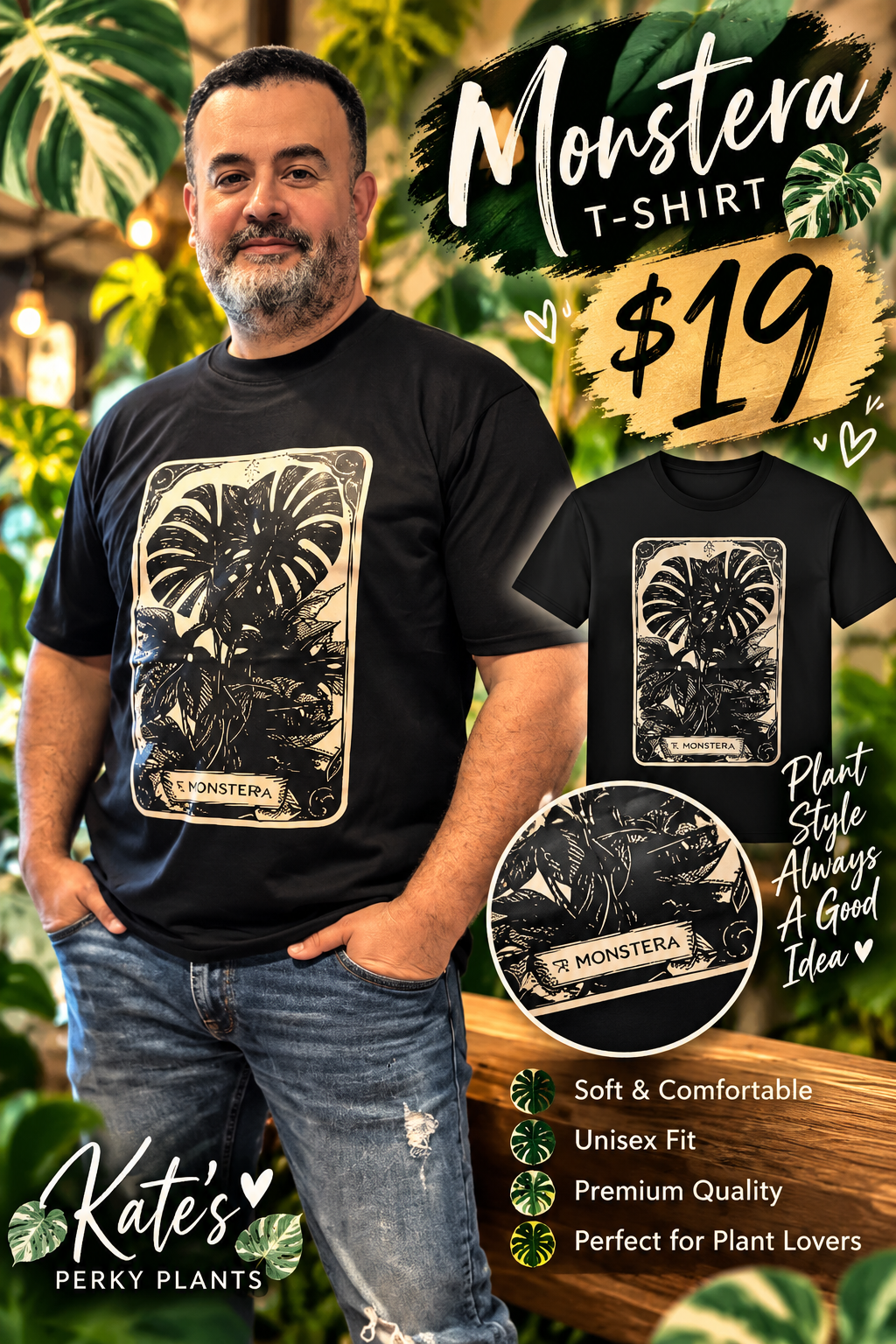 The Monstera Shirt